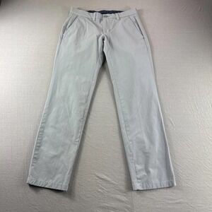 Vineyard Vines Performance Golf Pants Mens 28x30 Gray Chino Preppy Active Slacks